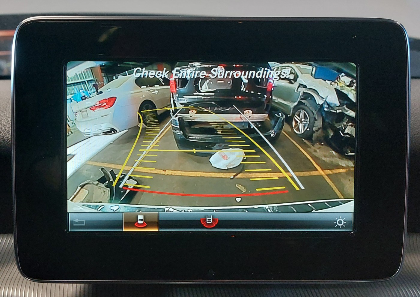2015-2019 MERCEDES B CLA GLA GLE GLS (C117 W242 X156 X166) GPS NAVIGATION SCREEN — exact item pictured